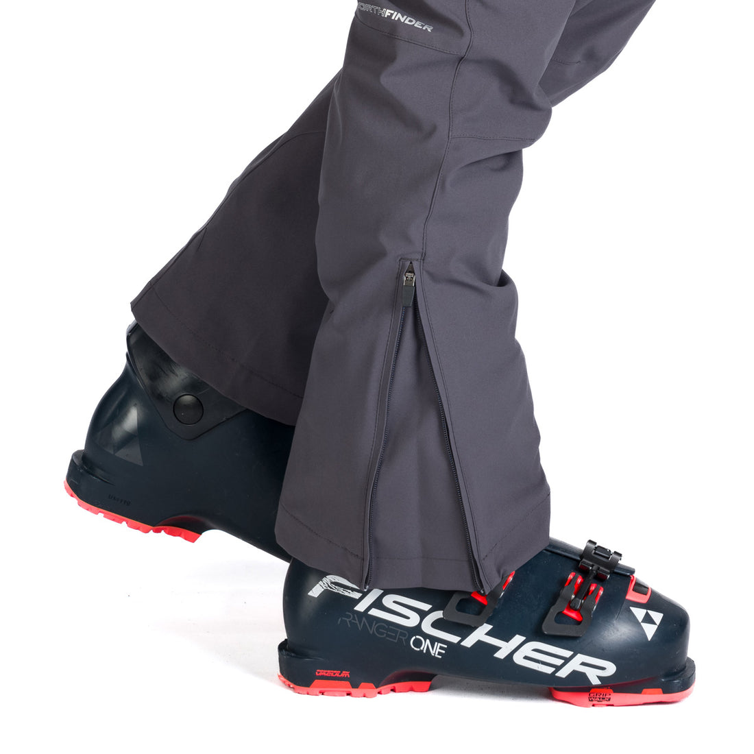 NO-3973SNW men's ski comfort trousers with braces regular fit WILFRED