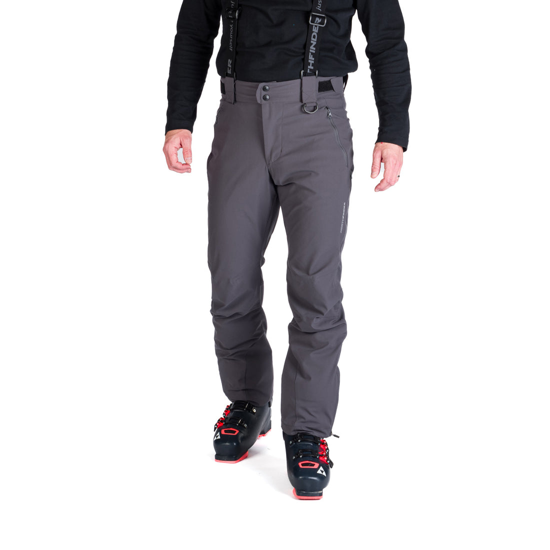 NO-3973SNW men's ski comfort trousers with braces regular fit WILFRED