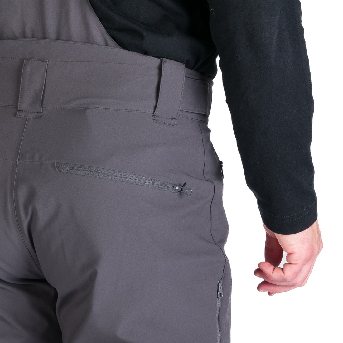 NO-3973SNW men's ski comfort trousers with braces regular fit WILFRED
