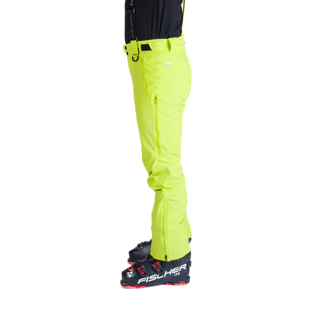 NO-3973SNW men's ski comfort trousers with braces regular fit WILFRED