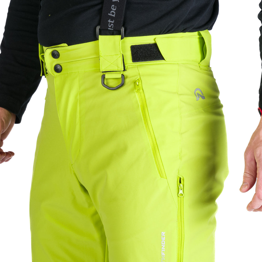 NO-3973SNW men's ski comfort trousers with braces regular fit WILFRED