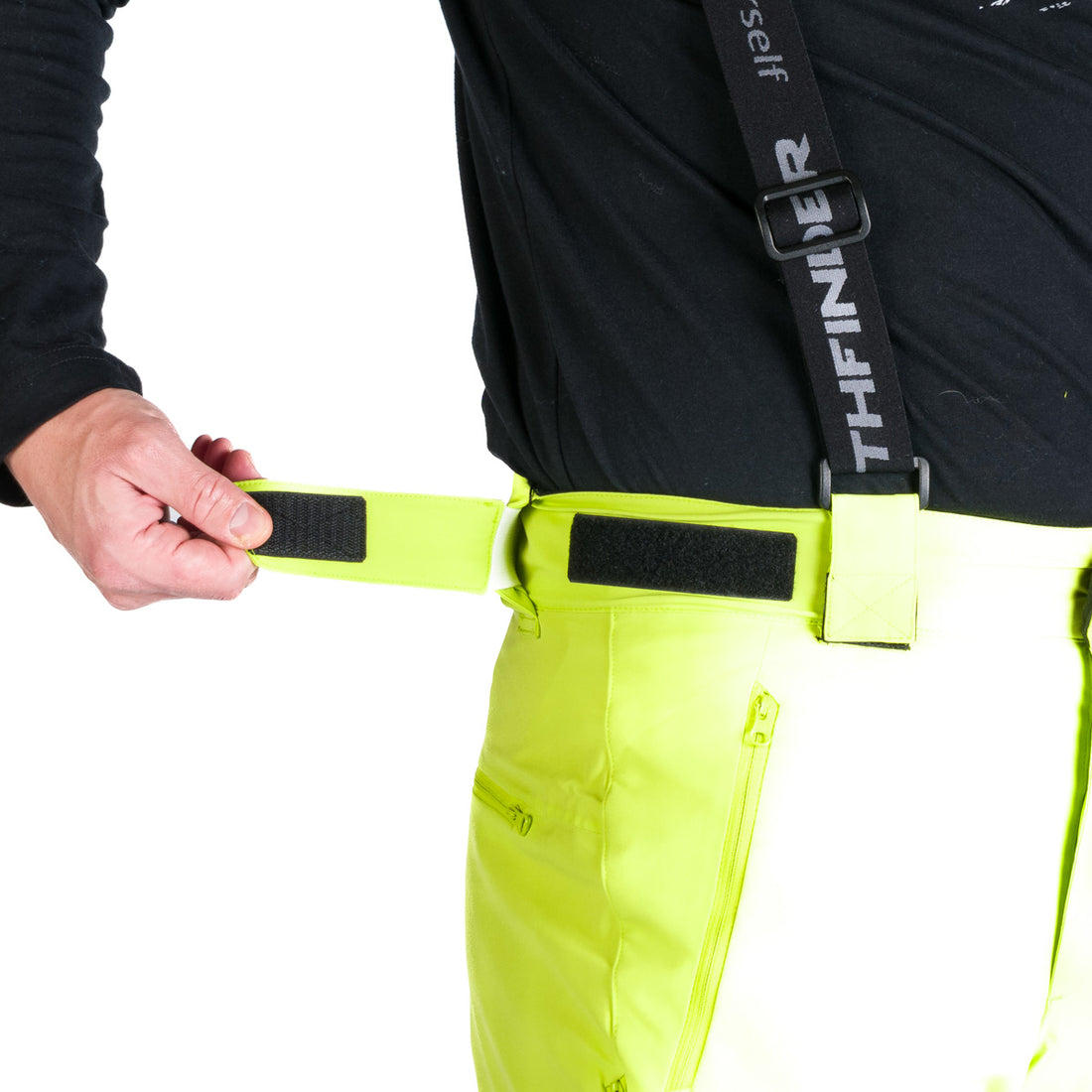NO-3973SNW men's ski comfort trousers with braces regular fit WILFRED
