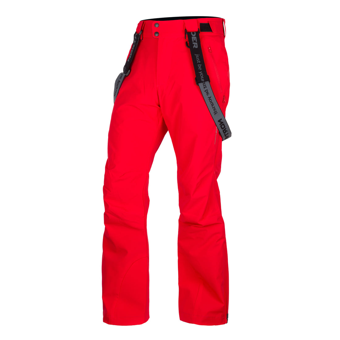 NO-3973SNW men's ski comfort trousers with braces regular fit WILFRED