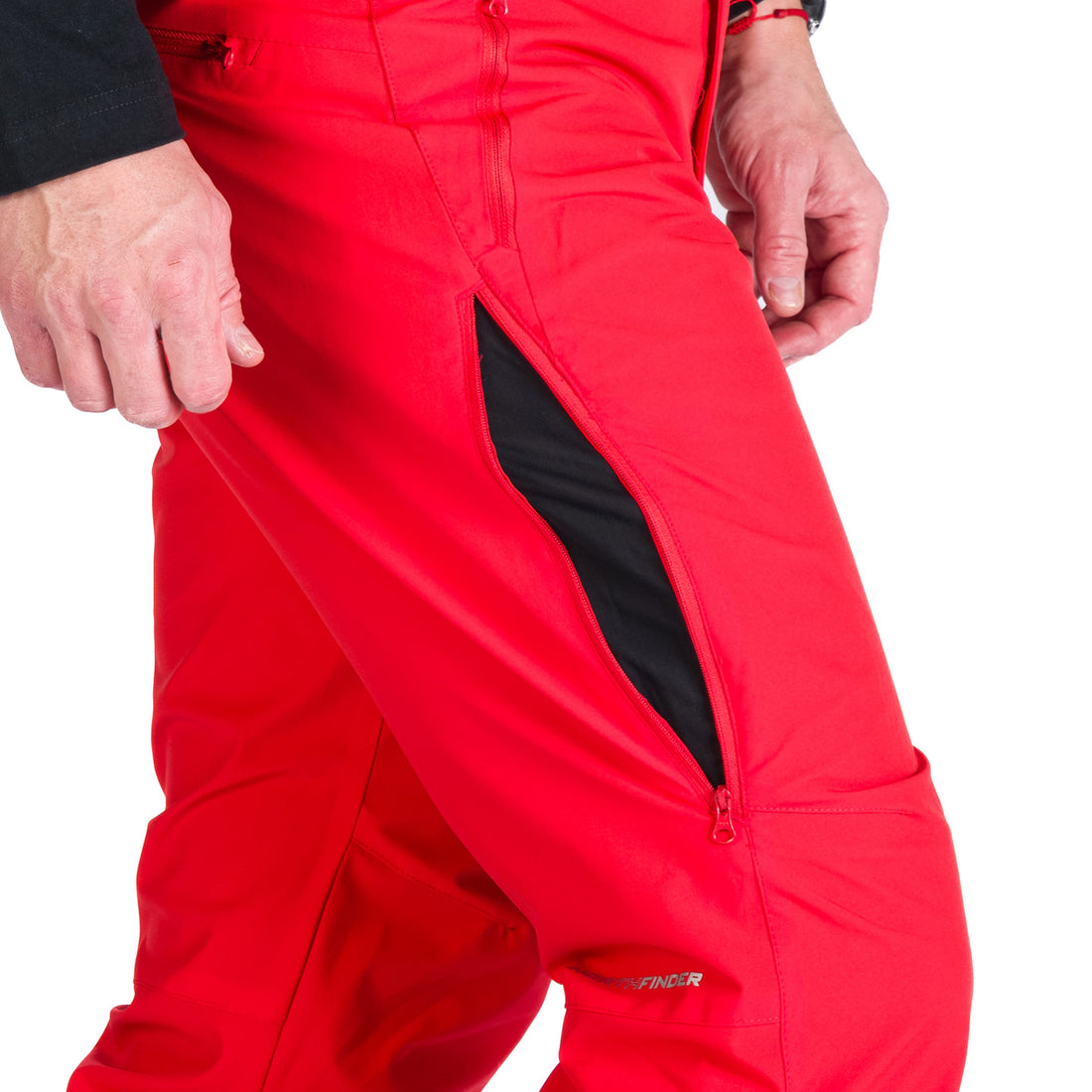 NO-3973SNW men's ski comfort trousers with braces regular fit WILFRED