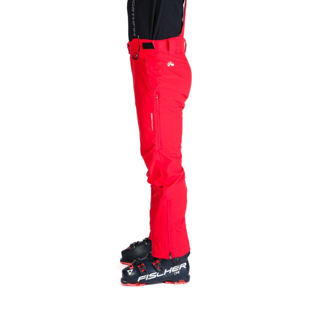 NO-3973SNW men's ski comfort trousers with braces regular fit WILFRED
