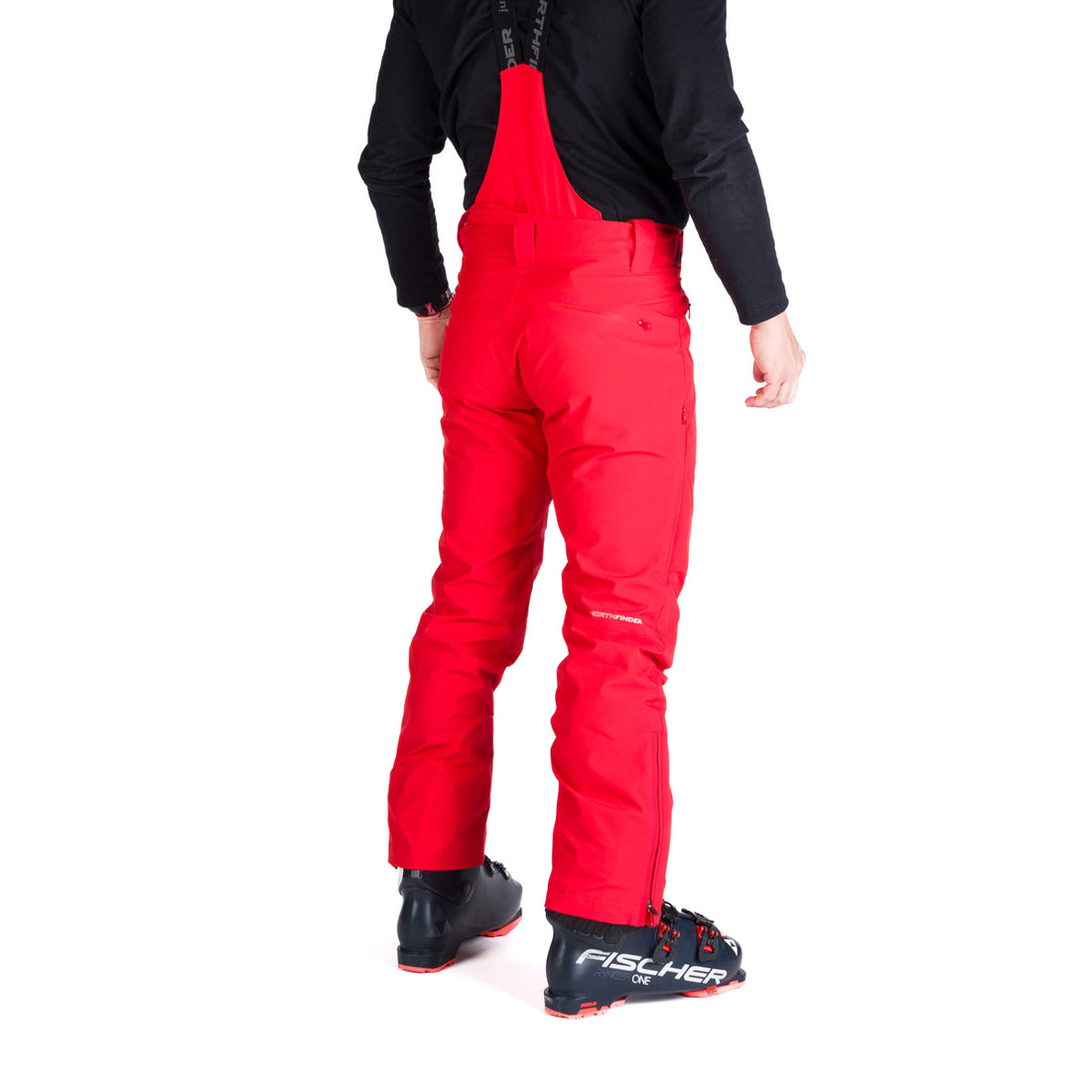 NO-3973SNW men's ski comfort trousers with braces regular fit WILFRED