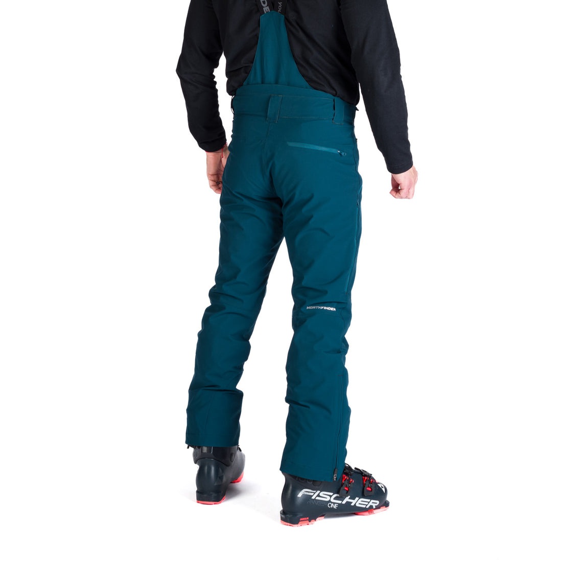 NO-3973SNW men's ski comfort trousers with braces regular fit WILFRED