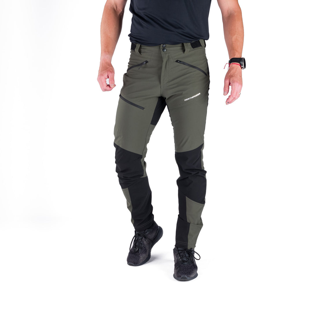 NO-3985OR men's outdoor windproof performance softshell 3L pants GINO