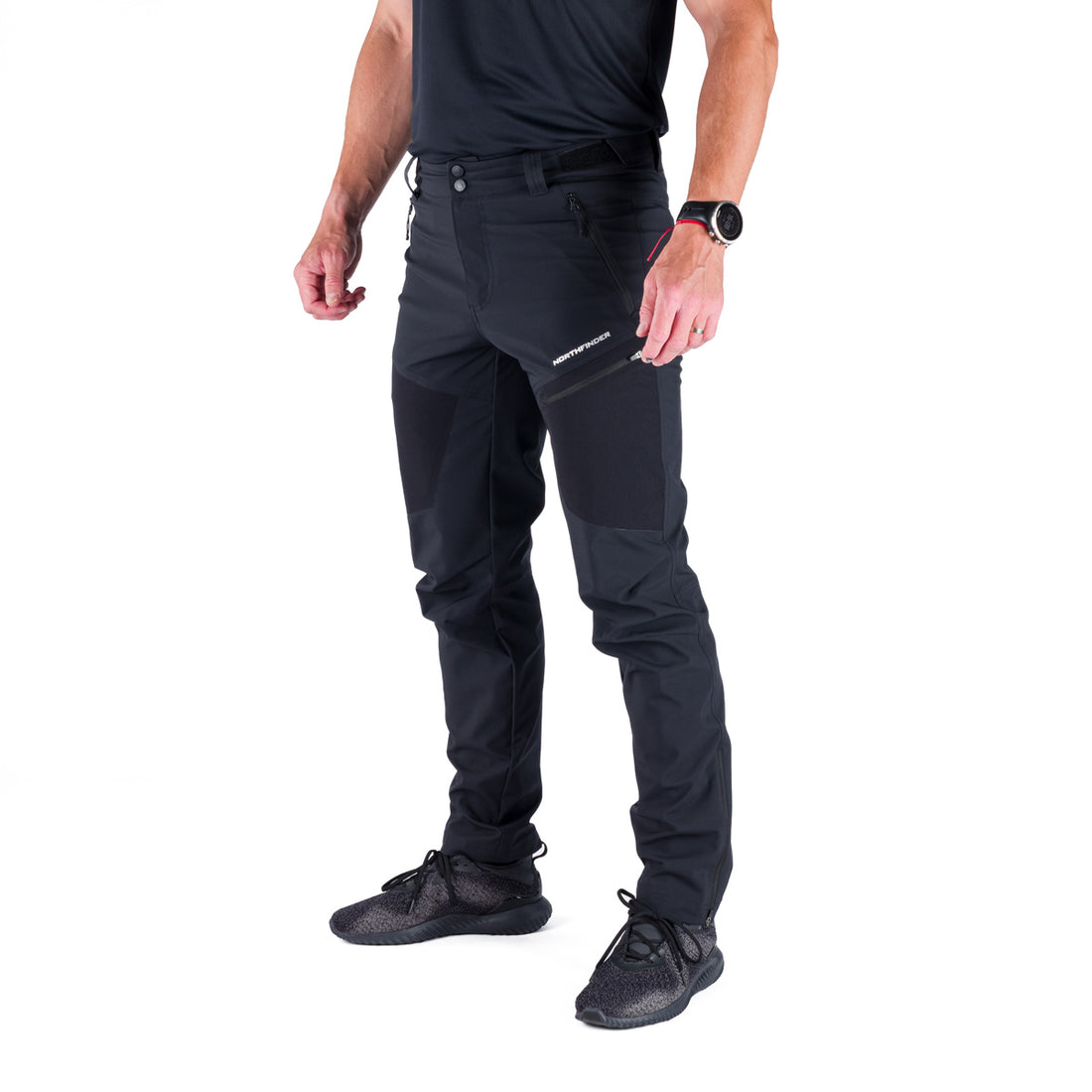 NO-3986OR men's trekking softshell 3L pants DONATELLO