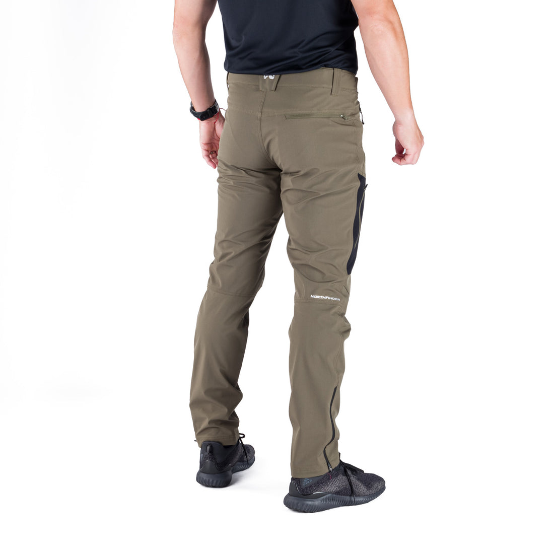 NO-3986OR men's trekking softshell 3L pants DONATELLO