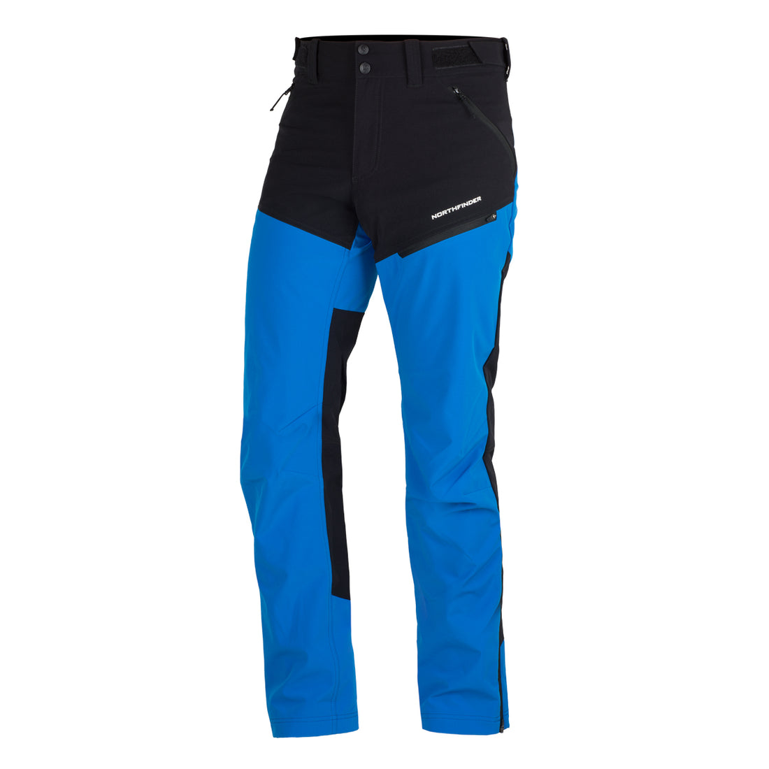 NO-3987OR men's trekking hybrid softshell pants FIERO