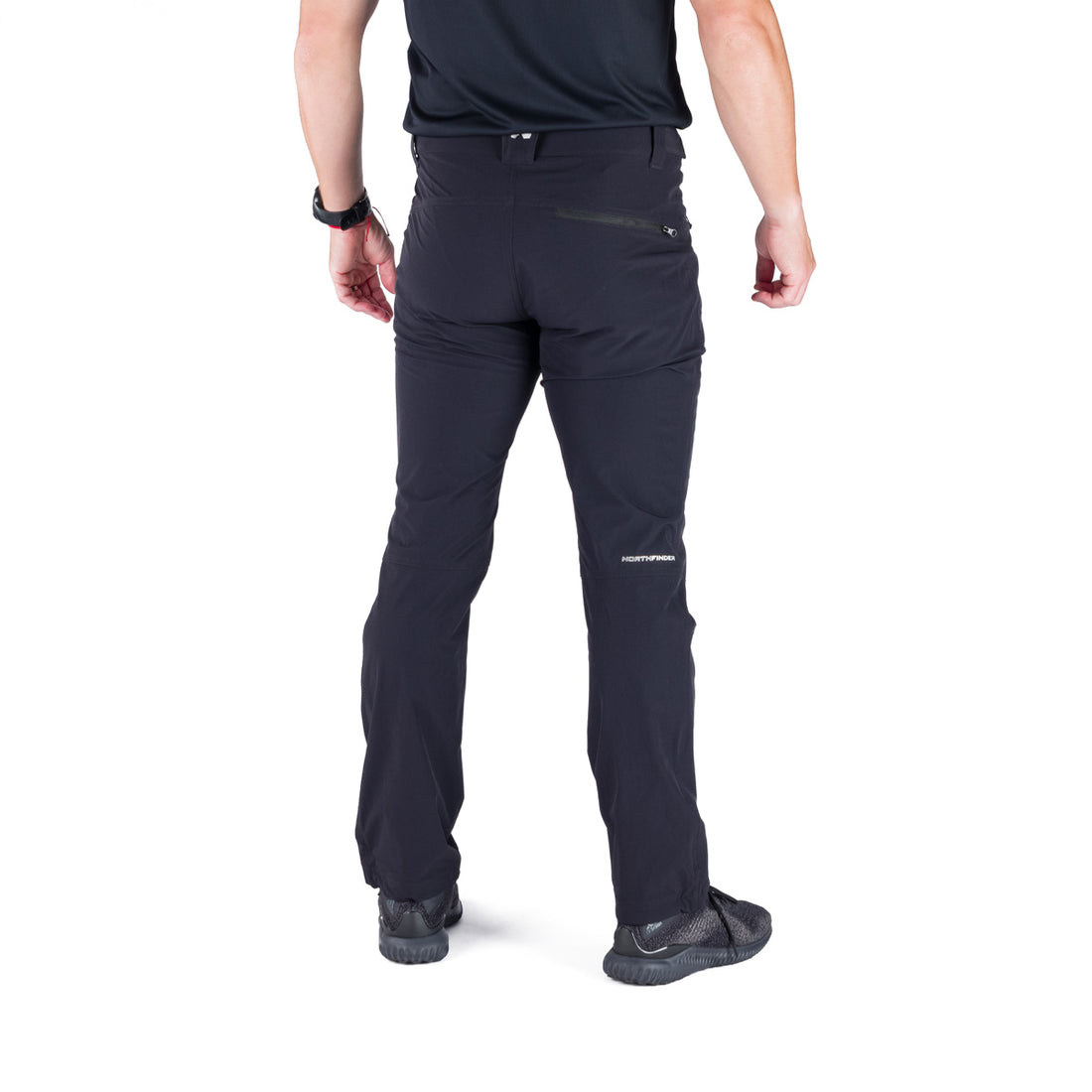 NO-3989OR men's travel stretch regular fit pants PIERO