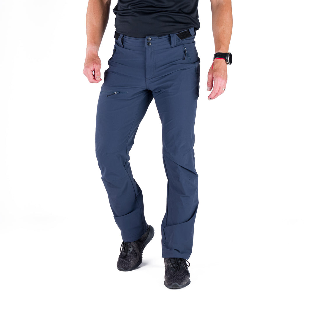 NO-3989OR men's travel stretch regular fit pants PIERO