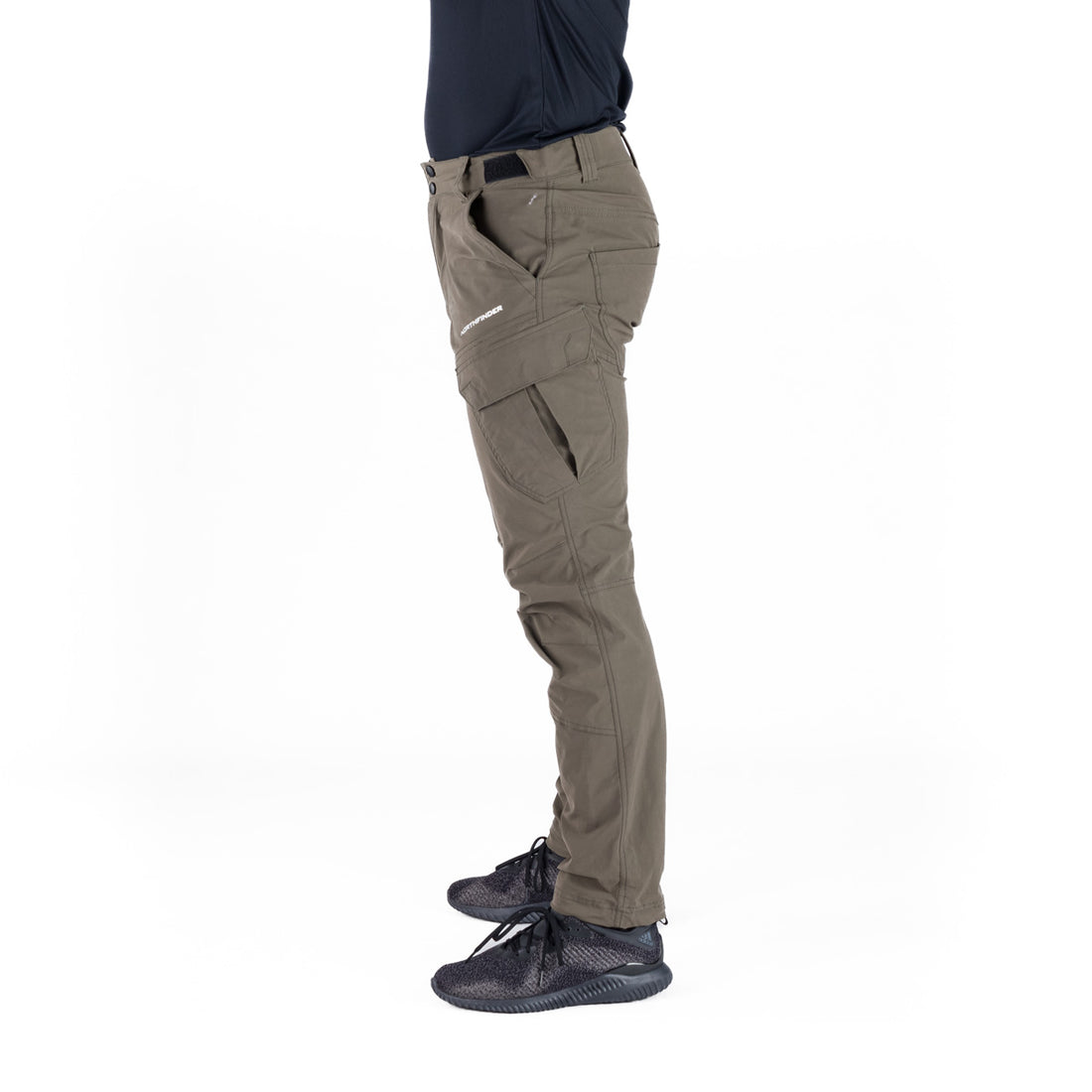 NO-3990OR men's trekking cargo cotton look pants BASTIAN