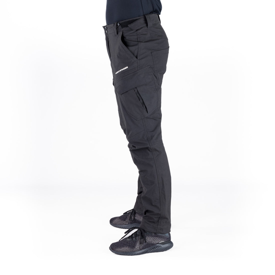 NO-3990OR men's trekking cargo cotton look pants BASTIAN