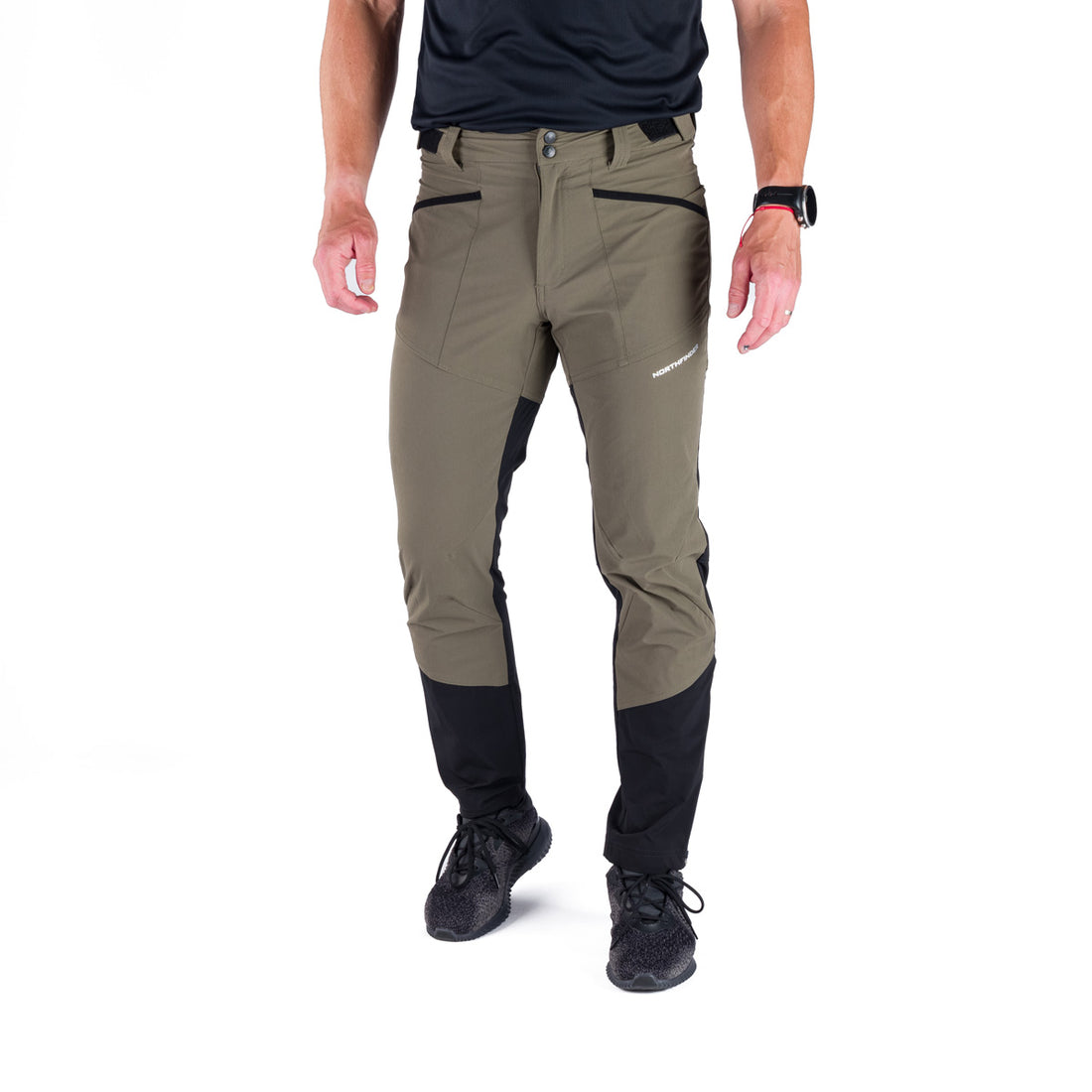 NO-3991OR men's trekking combi pants ENZIO