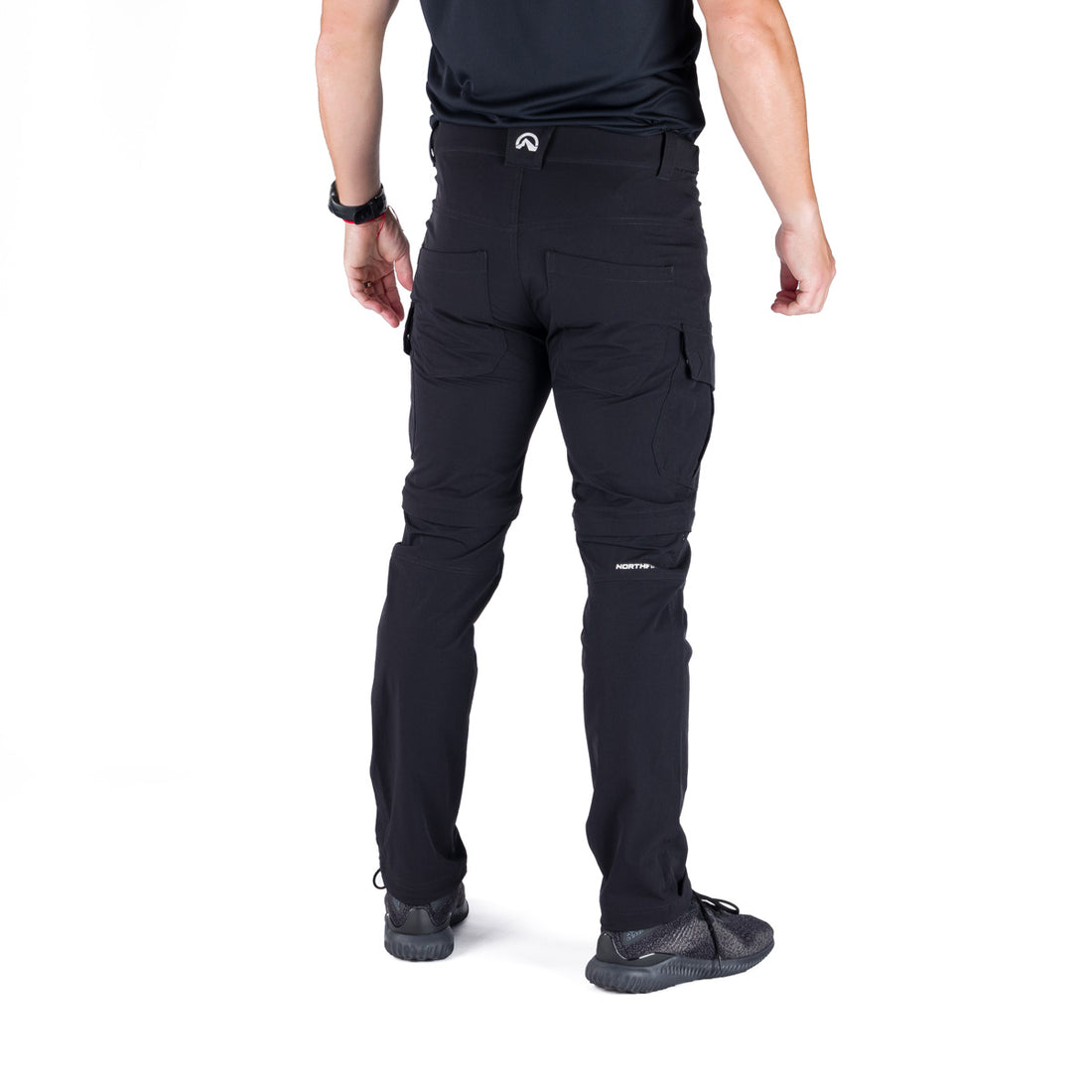NO-3994OR men's trekking cargo 2in1 zip of stretch pants CARUSO
