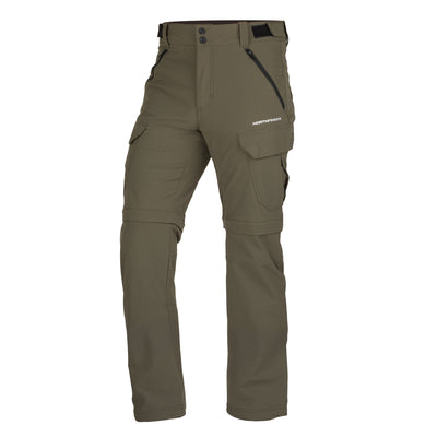 NO-3994OR men's trekking cargo 2in1 zip of stretch pants CARUSO