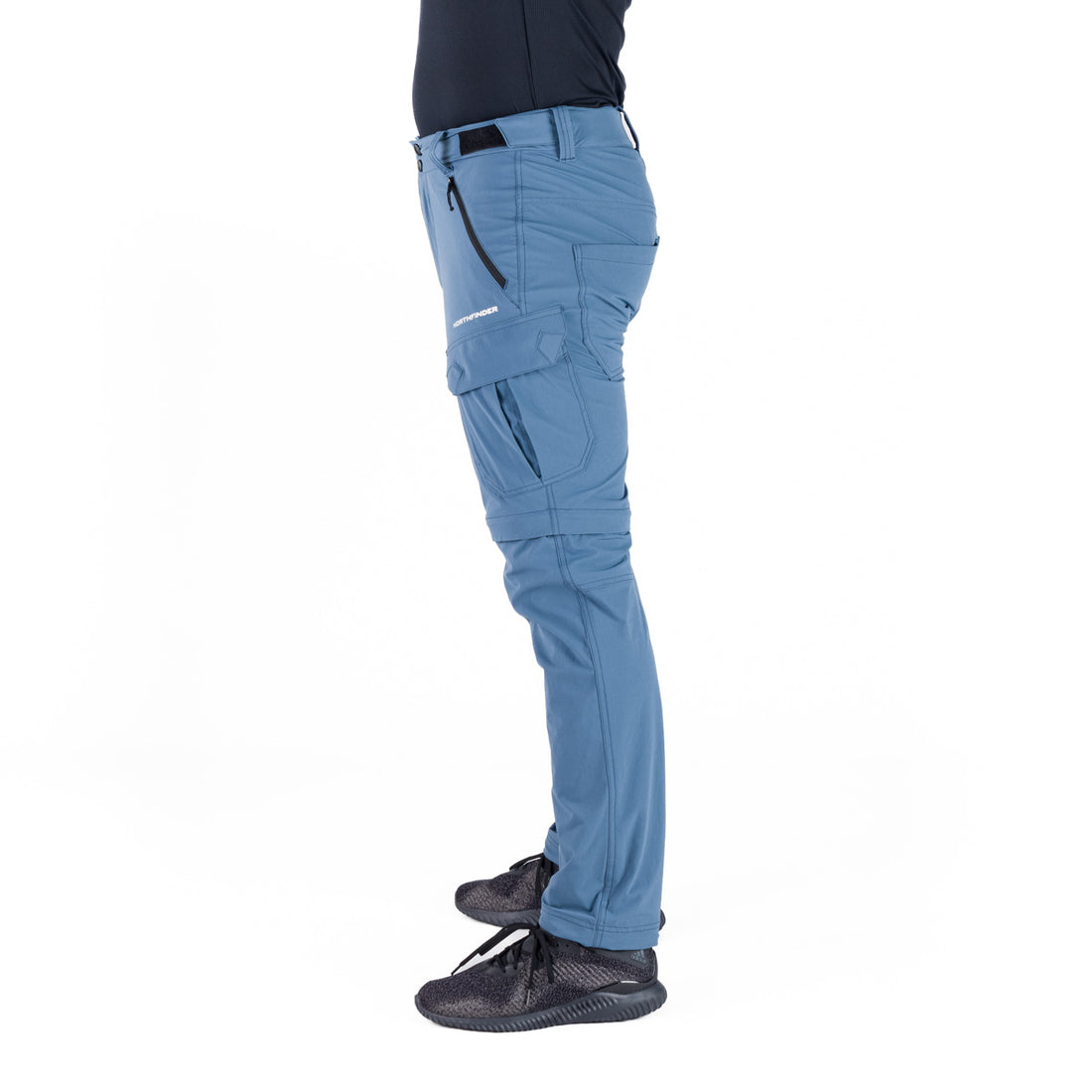 NO-3994OR men's trekking cargo 2in1 zip of stretch pants CARUSO