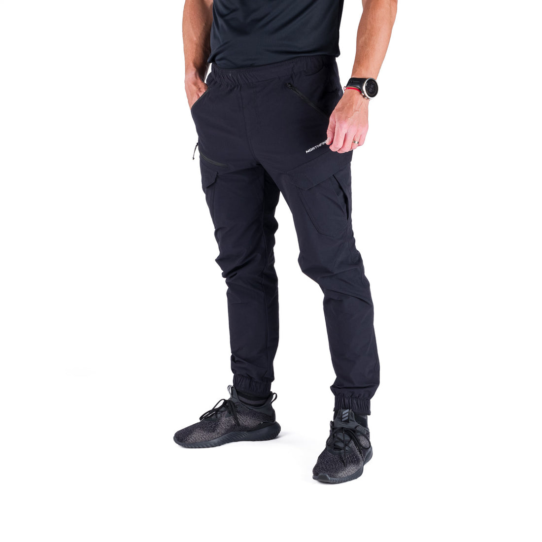 NO-3996OR men's trekking comfort jogger style pants GIAN