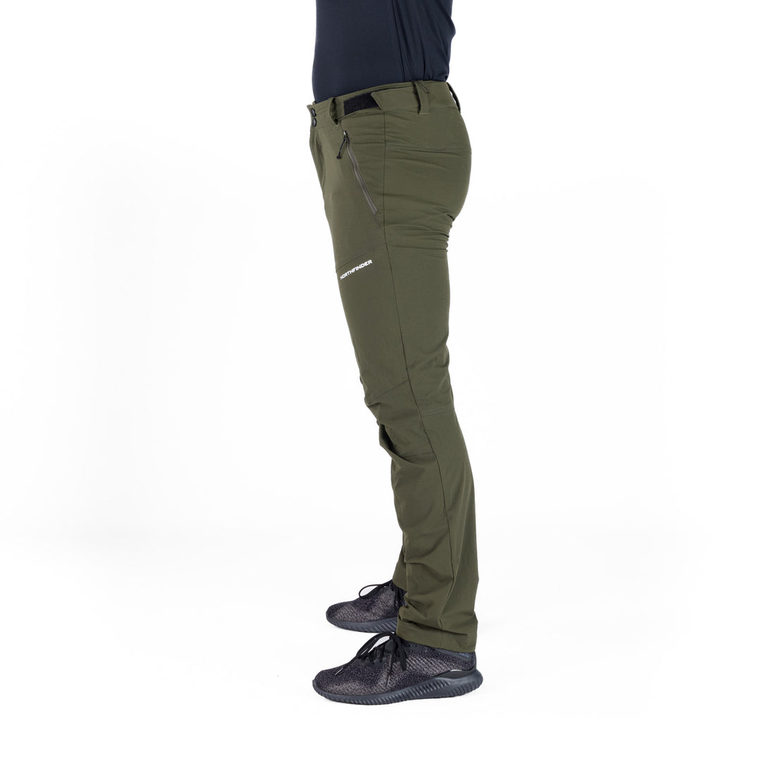 NO-3999OR men's trekking technical regular fit stretch pants  AURELIAN
