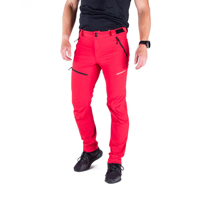 NO-3999OR men's trekking technical regular fit stretch pants AURELIAN