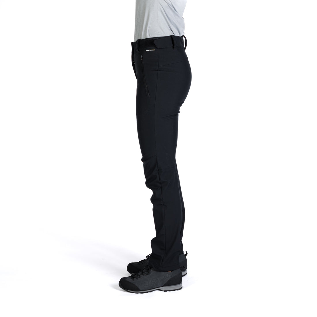 NO-44351OR women's outdoor trousers active softshell pro 3l MADZER