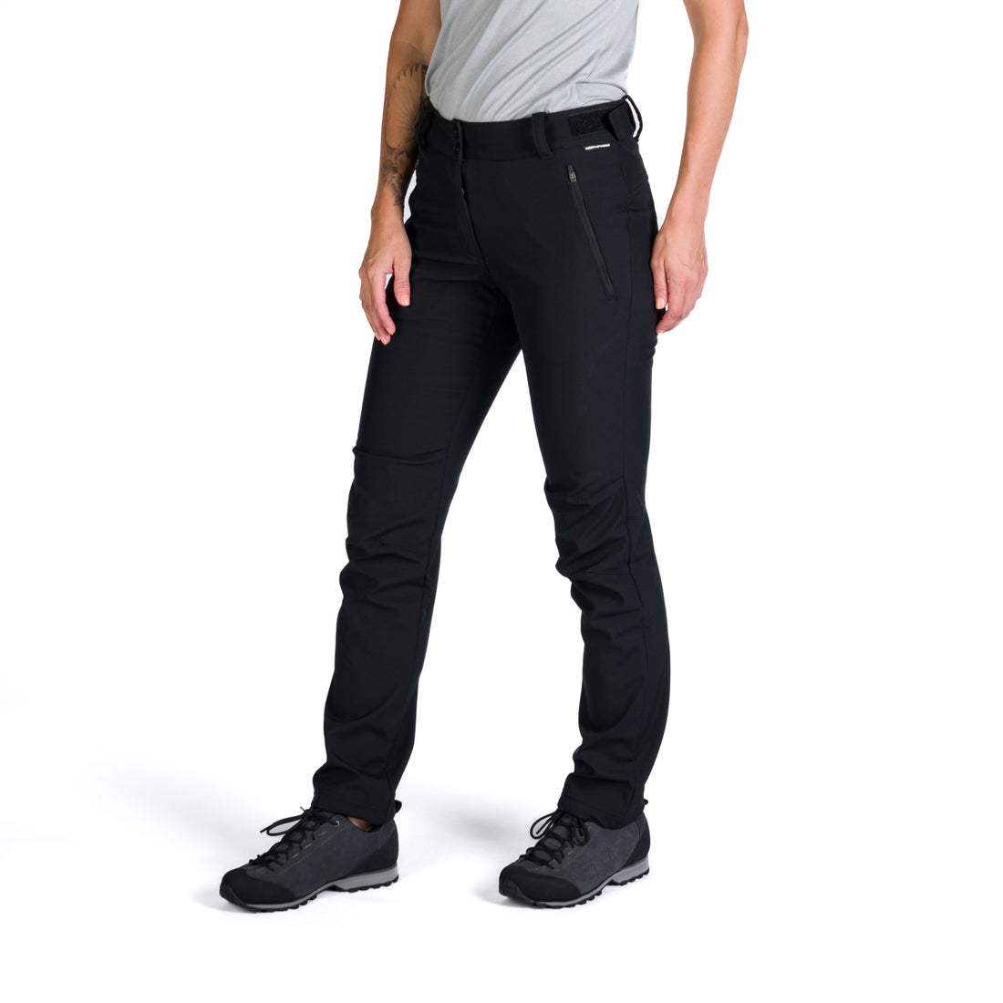 NO-44351OR women's outdoor trousers active softshell pro 3l MADZER