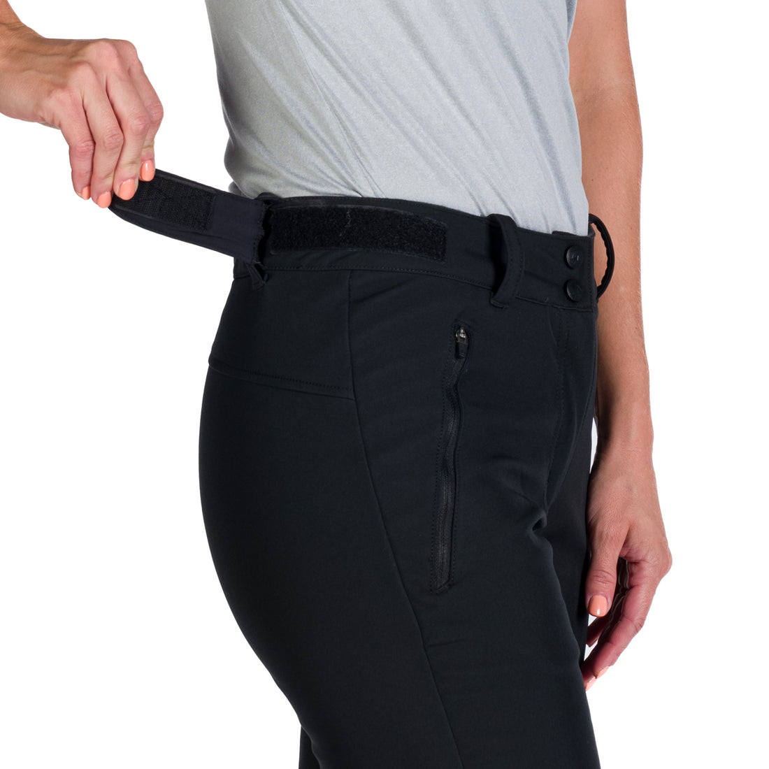 NO-44351OR women's outdoor trousers active softshell pro 3l MADZER