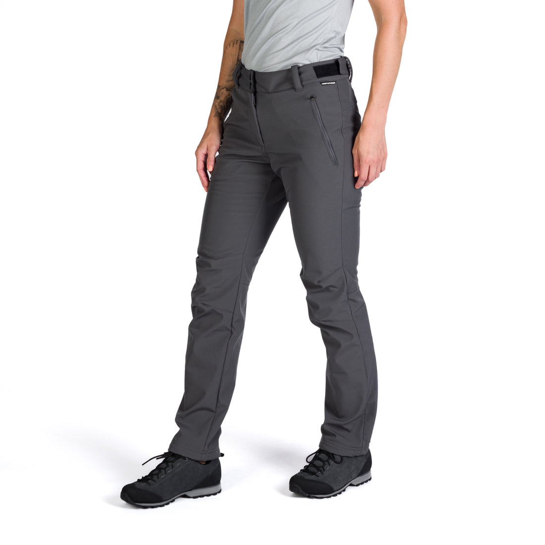 NO-44351OR women's outdoor trousers active softshell pro 3l MADZER