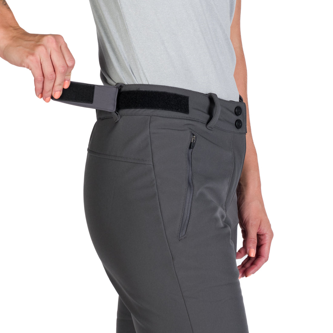 NO-44351OR women's outdoor trousers active softshell pro 3l MADZER
