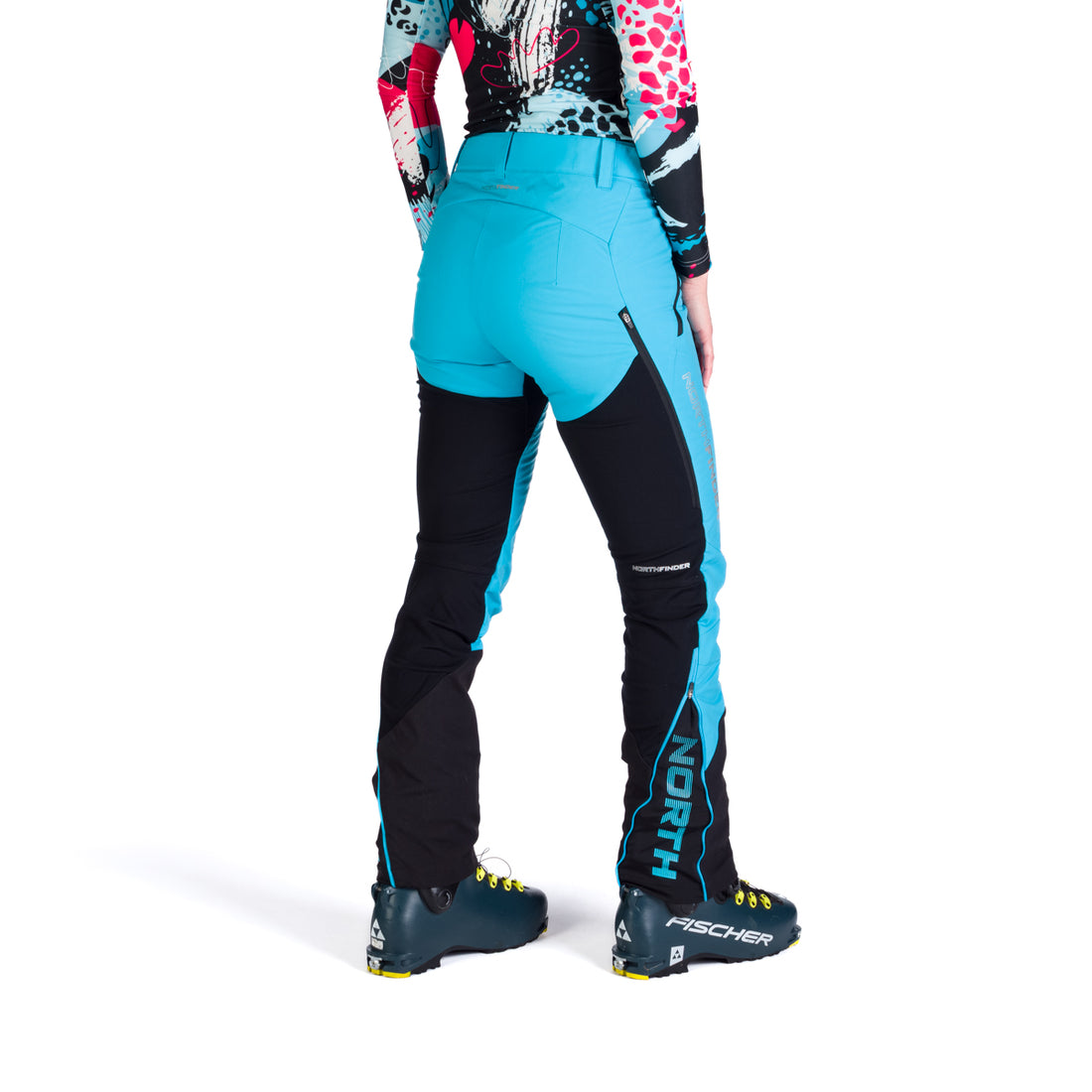 NO-46612SKP women´s ski-touring pants active sport padded Primaloft ECO JAVORINKA