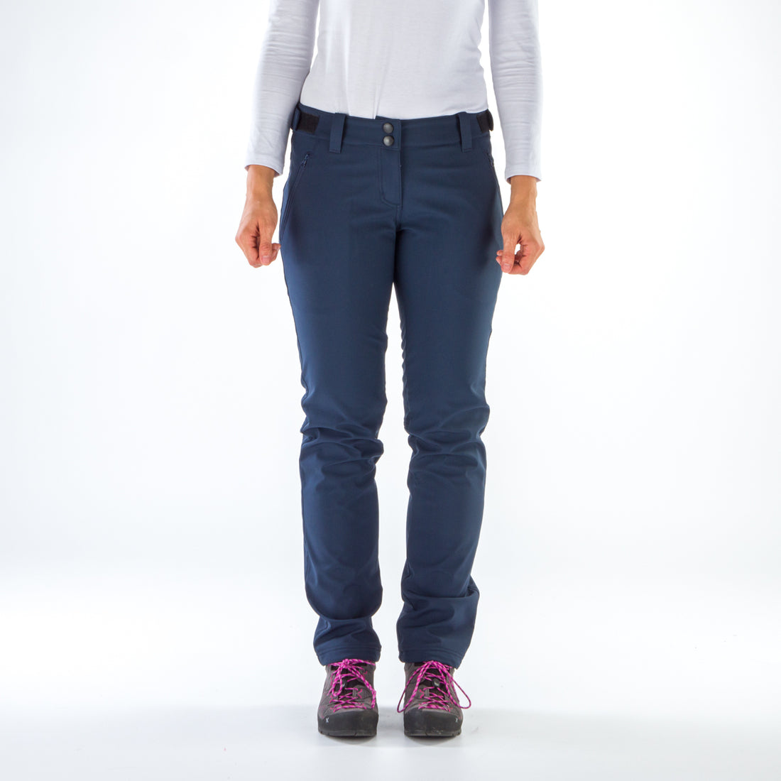 NO-4721OR women's softshell pants outdoor 10k/5k ANNABEL