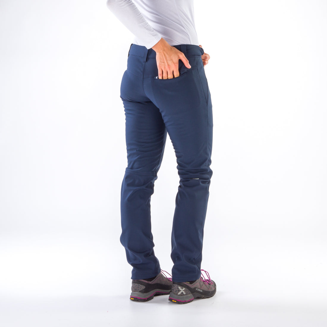 NO-4721OR women's softshell pants outdoor 10k/5k ANNABEL
