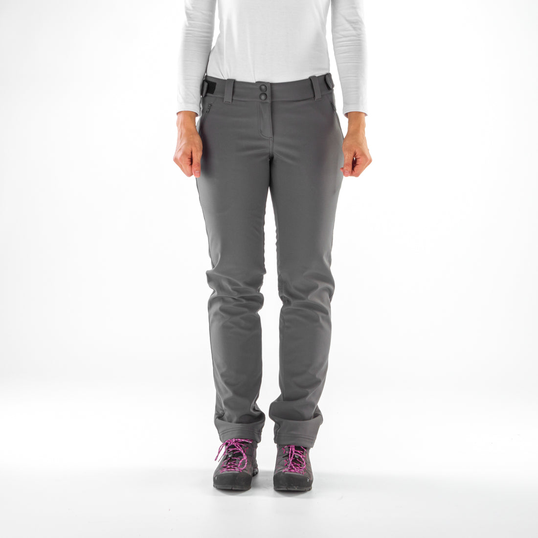 NO-4721OR women's softshell pants outdoor 10k/5k ANNABEL