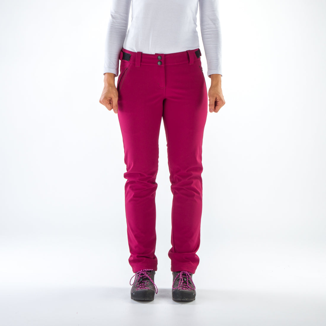 NO-4721OR women's softshell pants outdoor 10k/5k ANNABEL