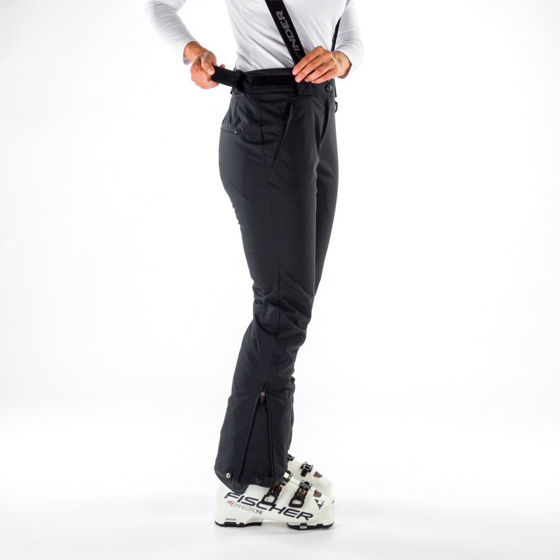 NO-4738SNW women's ski pants comfortable AMELIE