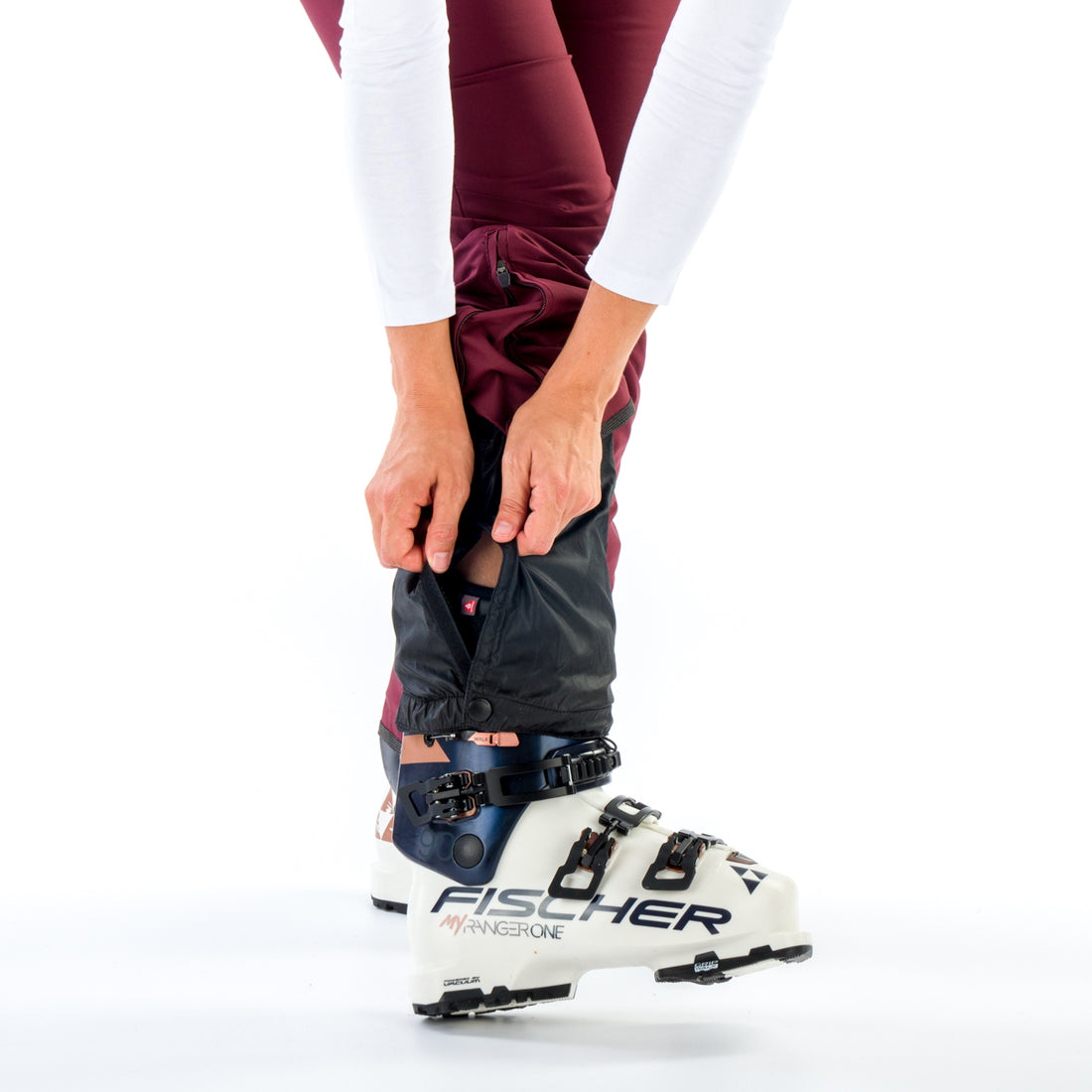 NO-4738SNW women's ski pants comfortable AMELIE