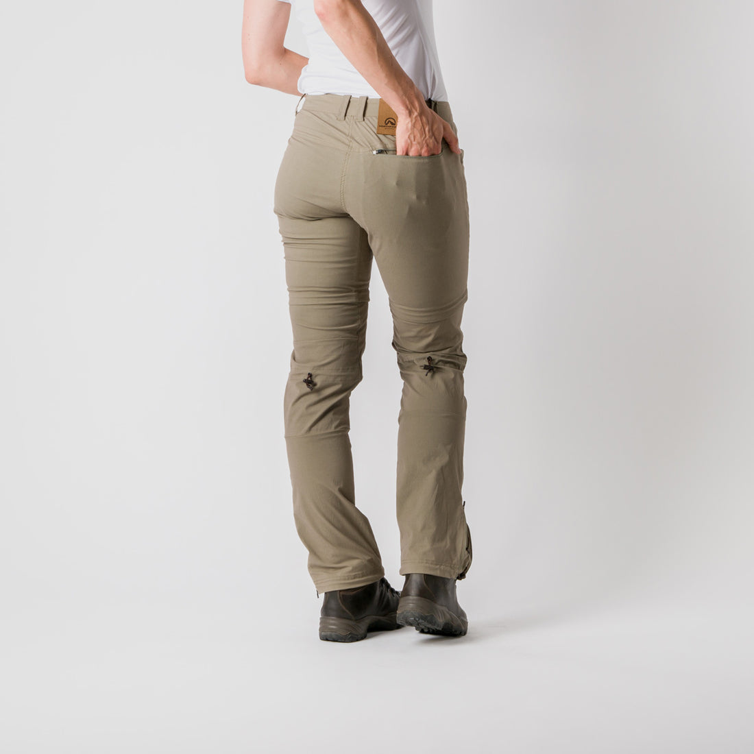 NO-4765AD women's 2in1 pants adventure PEARL