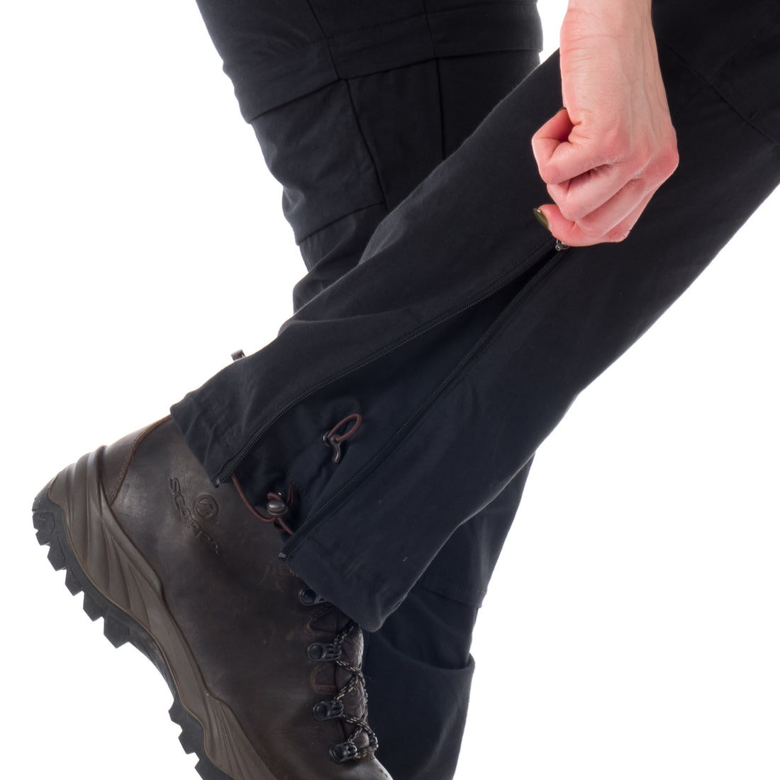 NO-4765AD women's 2in1 pants adventure PEARL