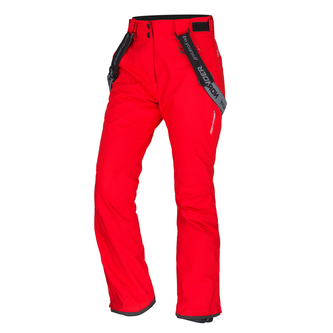 NO-4826SNW women's ski comfortable trousers with braces DELLA