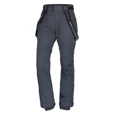 NO-4826SNW women's ski comfortable trousers with braces DELLA
