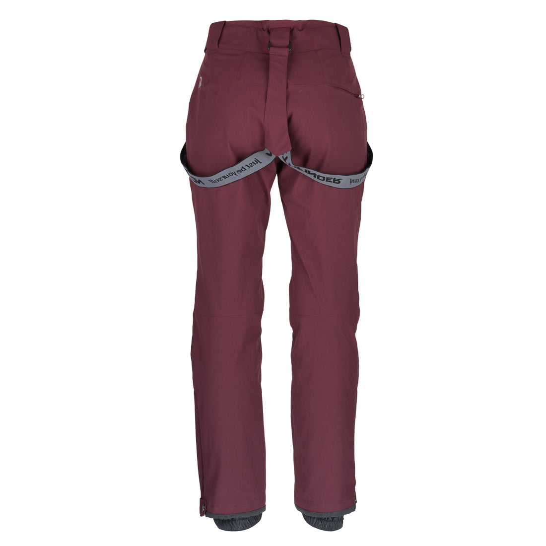 NO-4827SNW women's ski comfortable trousers with braces CAROLYN