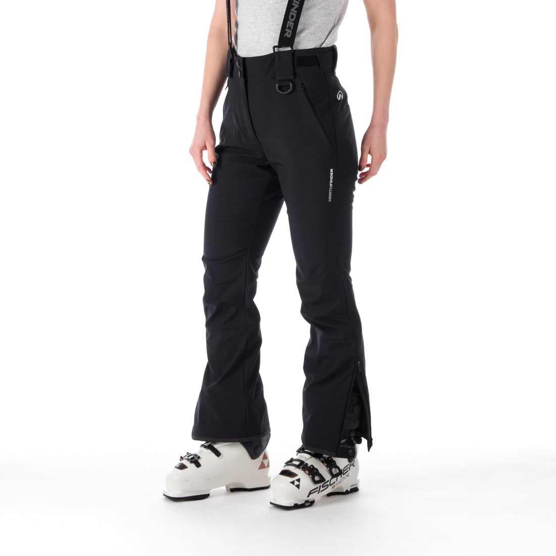 NO-4828SNW women's ski softshell pants 3L CLARISSA