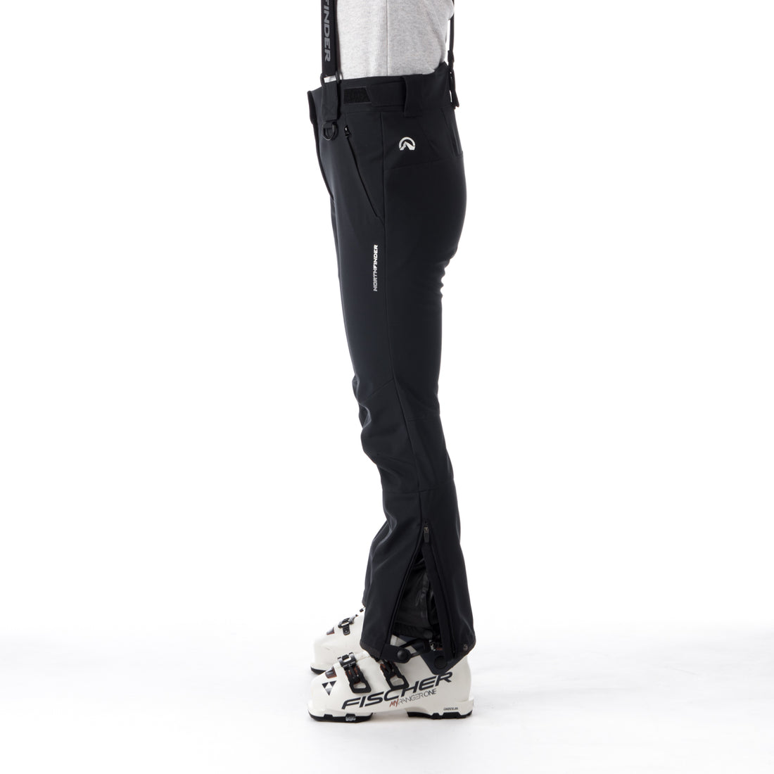 NO-4828SNW women's ski softshell pants 3L CLARISSA