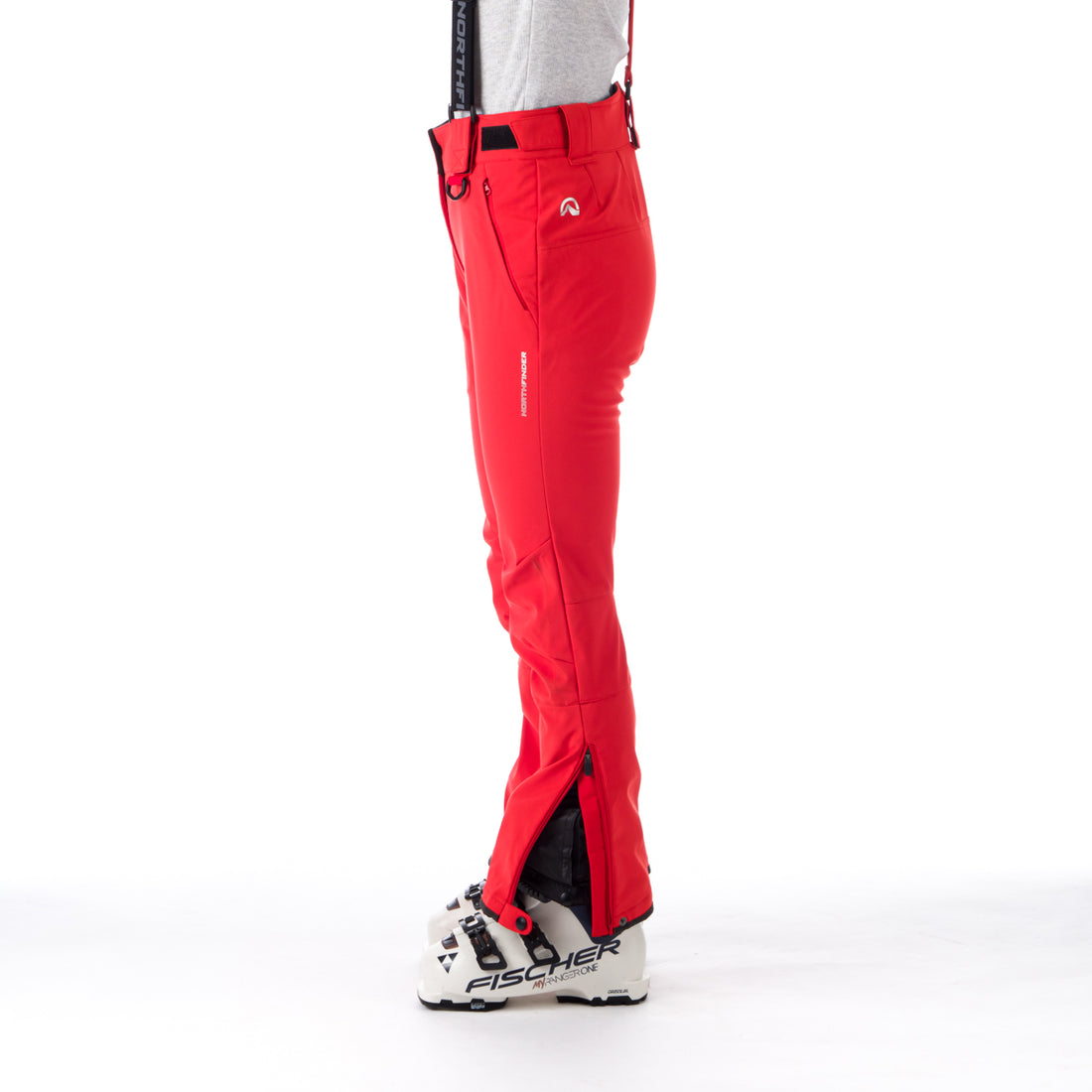 NO-4828SNW women's ski softshell pants 3L CLARISSA