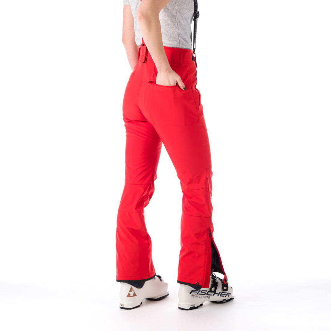 NO-4828SNW women's ski softshell pants 3L CLARISSA