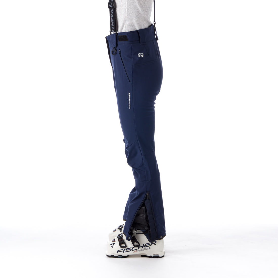 NO-4828SNW women's ski softshell pants 3L CLARISSA