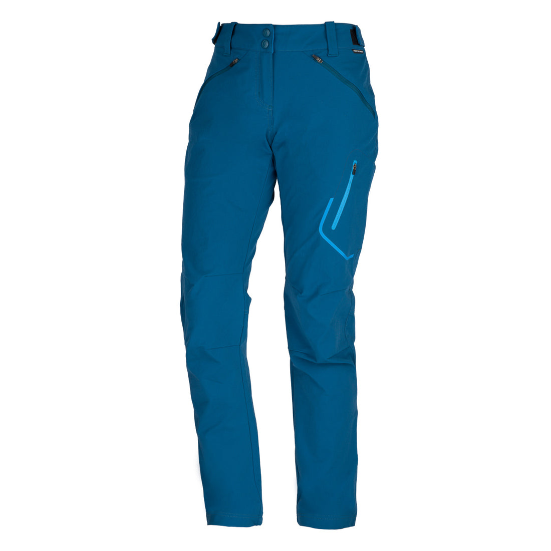 NO-4841OR women's travel elastic regular fit pants LAUREL