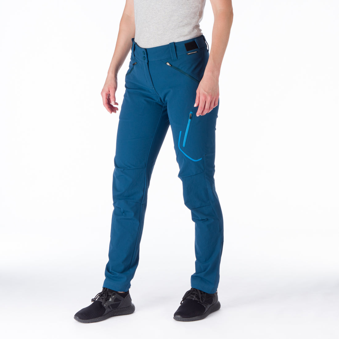 NO-4841OR women's travel elastic regular fit pants LAUREL